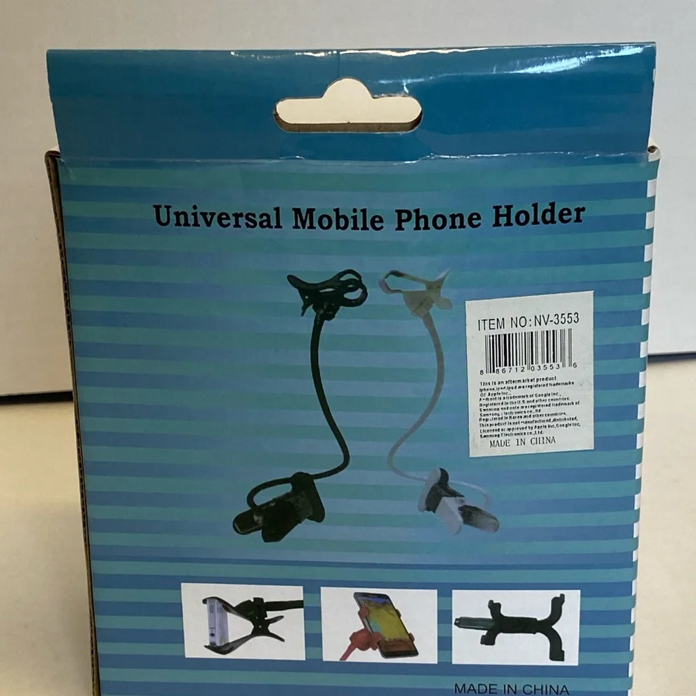 Universal Blue Mobile Phone Holder